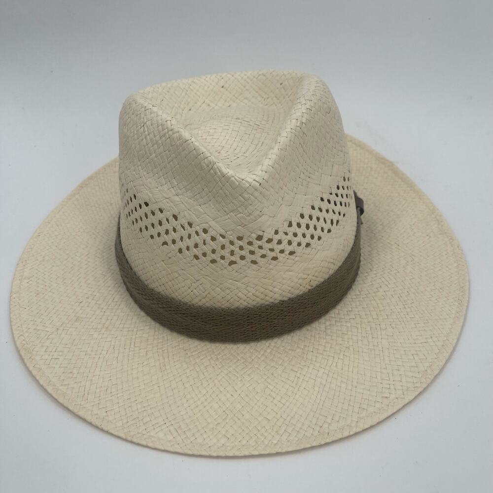 PENDLETON Straw Hat Medium Panama Style Vintage M… - image 11